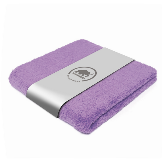 Purple Canary 360 GSM Plush Microfibre Towel, 40cm x 40cm