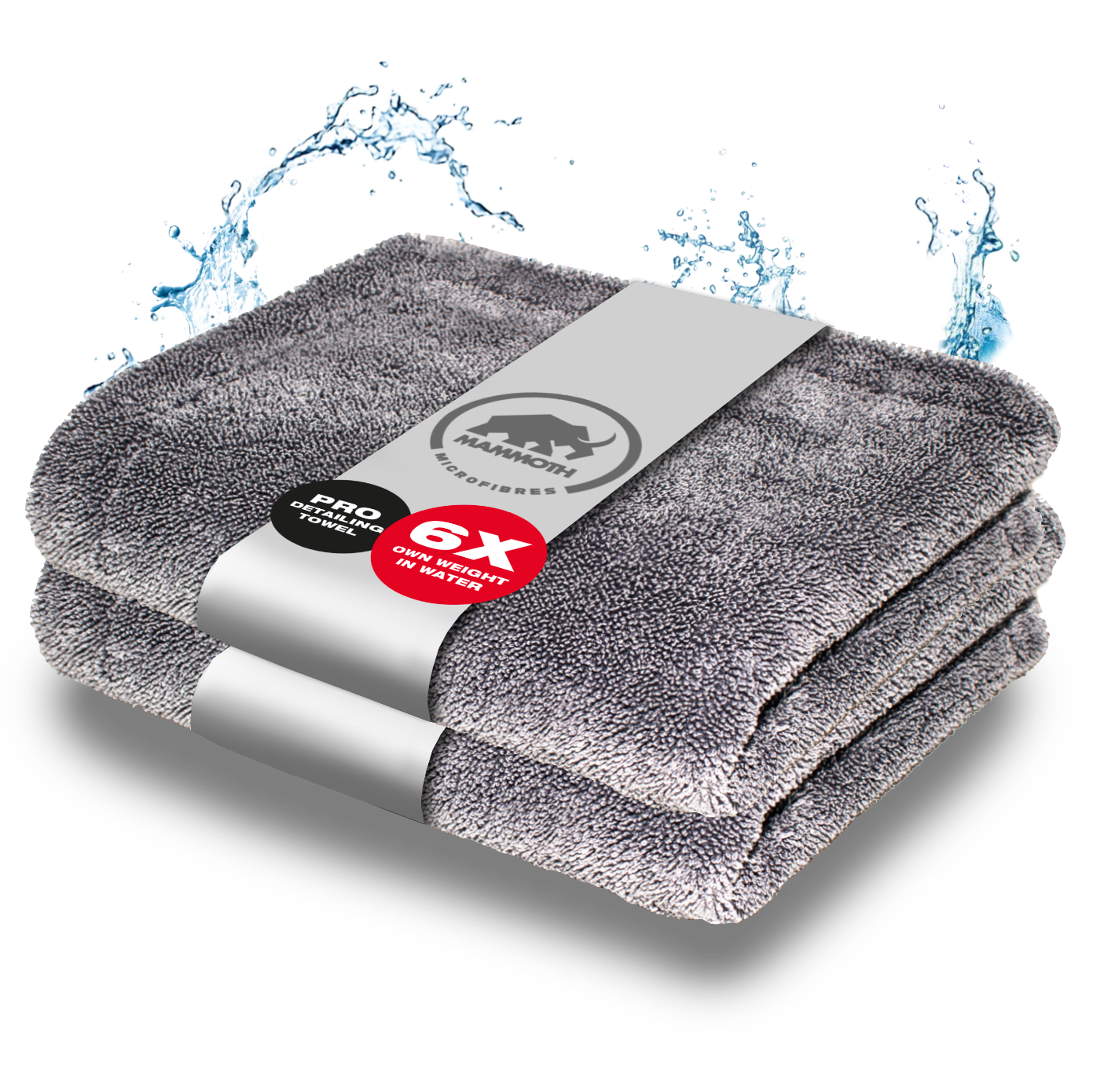 Triple Twist 1150 GSM Dual Pro Car Drying Towel, 44cm x 75cm