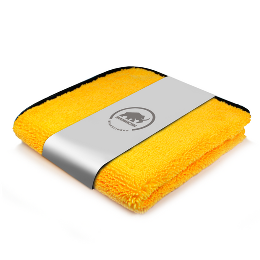 WellBuff Gold 680 GSM Microfibre Buffing Towel, 40cm x 40cm